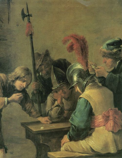 Teniers d. J., David: Die Befreiung Petrus' aus dem Gefngnis, Detail