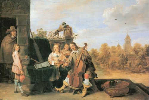 Teniers d. J., David: Der Maler und seine Familie