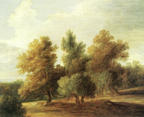 Teniers d. J., David: Landschaft mit Zigeunern, Detail