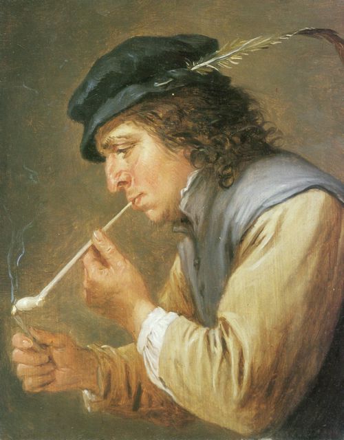 Teniers d. J., David: Der Raucher, Detail