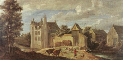 Teniers d. J., David: Ansicht von Teniers Landsitz »Dry Toren«