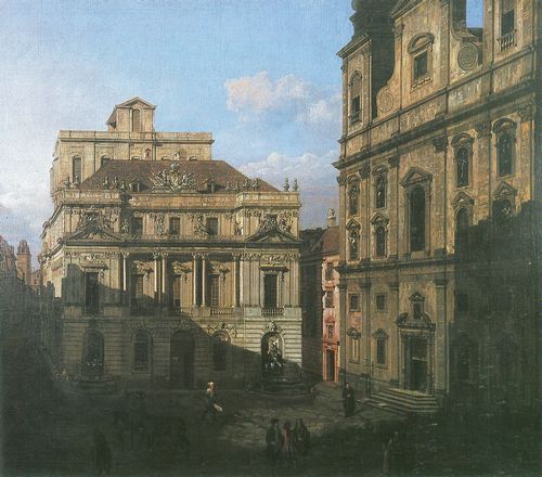Canaletto (II): Der Universittsplatz in Wien