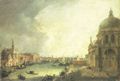 Canaletto (I): An der Mündung des Canale Grande in Venedig