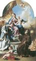 Pittoni, Giambattista: Madonna mit Kind und den Heiligen Leonhard und Franz von Paola