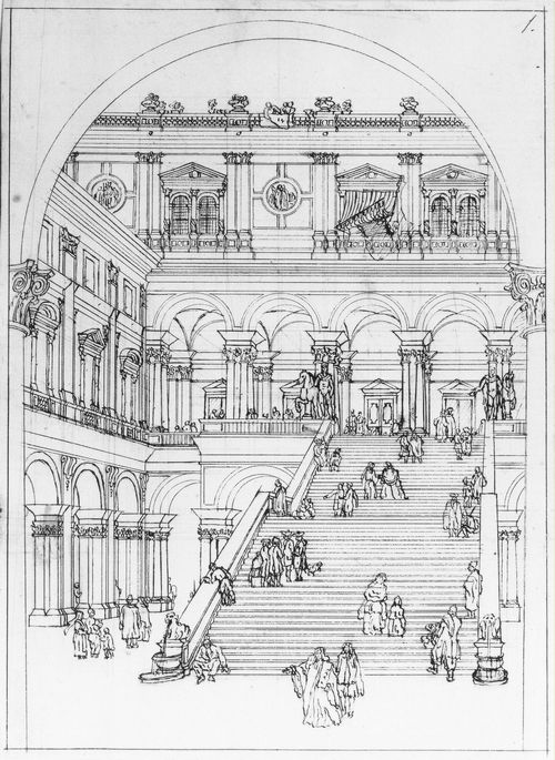 Canaletto (II): Idealvedute mit Motiven vom Dogenpalast