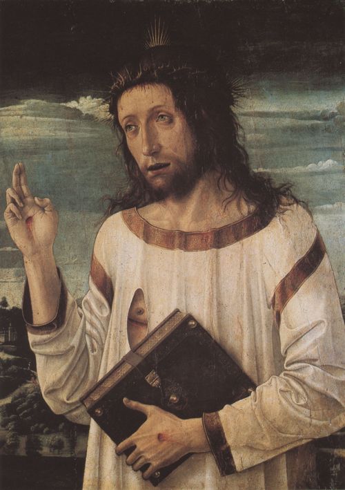 Bellini, Giovanni: Segnender Christus