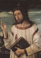 Bellini, Giovanni: Segnender Christus