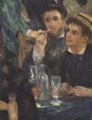 Renoir, Pierre-Auguste: Der Ball im Moulin de la Galette, Detail
