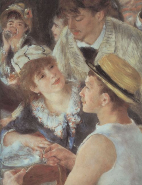Renoir, Pierre-Auguste: Mittagsessen auf der Bootsparty, Detail