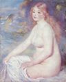 Renoir, Pierre-Auguste: Der blonde Badegast I