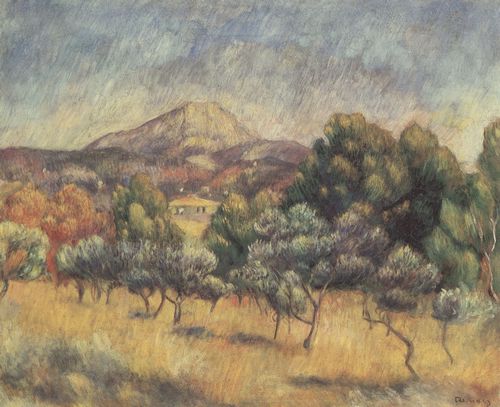 Renoir, Pierre-Auguste: Montagne Sainte-Victoire