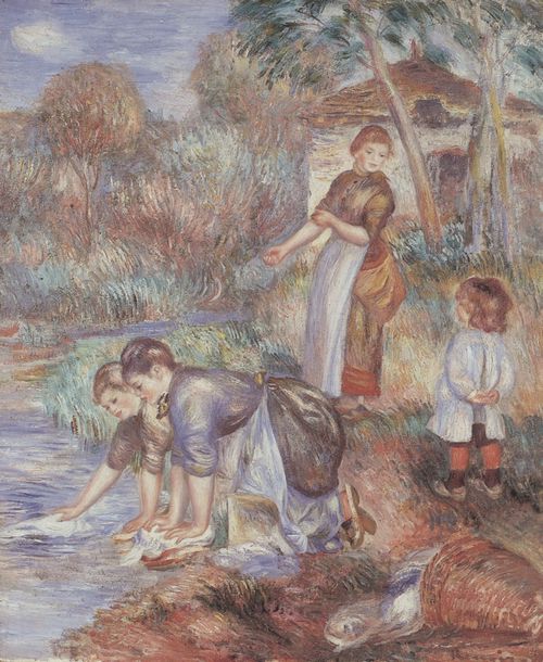 Renoir, Pierre-Auguste: Waschfrauen