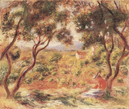 Renoir, Pierre-Auguste: Weinstcke bei Cagnes