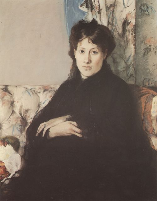 Morisot, Berthe: Portrt von Mme Pontillon