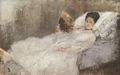 Morisot, Berthe: Porträt von Mme Hubard