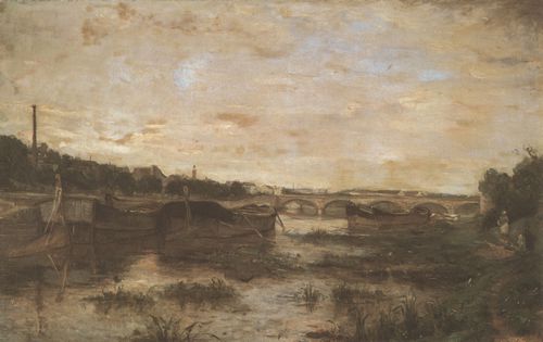 Morisot, Berthe: Die Seine unterhalb der Pont d'lna