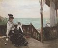 Morisot, Berthe: In einer Villa am Strand