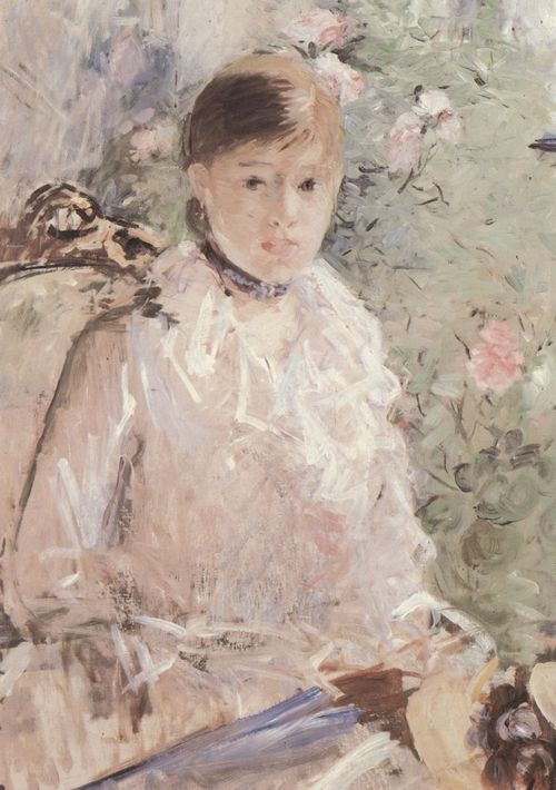 Morisot, Berthe: Sommer (Junge Frau am Fenster)