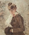 Morisot, Berthe: Winter (Frau mit Muff)