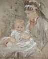 Morisot, Berthe: Julie mit ihrer Amme