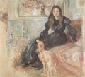 Morisot, Berthe: Julie Manet und ihr Windhund Laertes