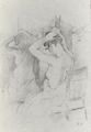 Morisot, Berthe: Vor dem Spiegel
