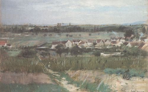 Morisot, Berthe: Das Dorf bei Maurecourt