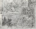 Géricault, Jean Louis Théodore: Ein Schmied und andere Skizzen