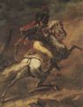 Géricault, Jean Louis Théodore: Der aufsteigende Jäger, Skizze