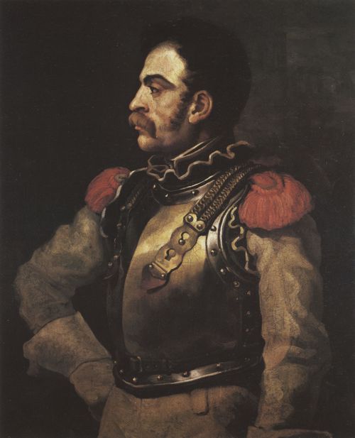 Gricault, Jean Louis Thodore: Portrt eines Carabiniers