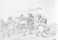 Géricault, Jean Louis Théodore: Die Schlacht von Maïpu