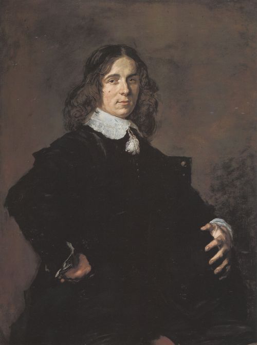 Hals, Frans: Bildnis eines sitzenden Mannes mit Hut in der Hand