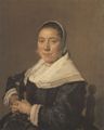 Hals, Frans: Bildnis einer sitzenden Frau, vermutlich Maria Vernatti