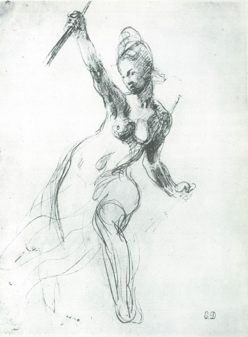 Delacroix, Eugne Ferdinand Victor: Freiheit