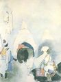 Delacroix, Eugène Ferdinand Victor: Arabische Reiter