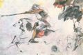 Delacroix, Eugène Ferdinand Victor: Reiterwettkämpfe mit Gewehrschüssen