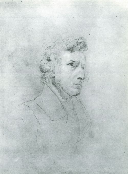Delacroix, Eugne Ferdinand Victor: Portrt Frdric Chopins