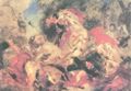 Delacroix, Eugène Ferdinand Victor: Löwenjagd