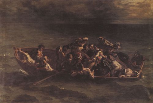 Delacroix, Eugne Ferdinand Victor: Der Schiffbruch des Don Juan
