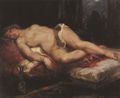Delacroix, Eugne Ferdinand Victor: Odaliske
