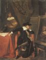 Delacroix, Eugène Ferdinand Victor: Cromwell im Schloss Windsor