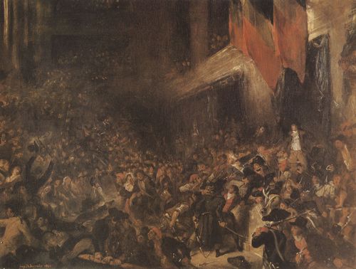 Delacroix, Eugne Ferdinand Victor: Boissy d'Anglais in der Nationalversammlung
