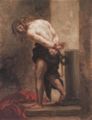 Delacroix, Eugène Ferdinand Victor: Christus an der Geißelsäule