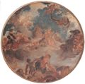 Delacroix, Eugène Ferdinand Victor: Entwurf für die Deckenmalerei des Salon de la Paix im alten Rathaus von Paris