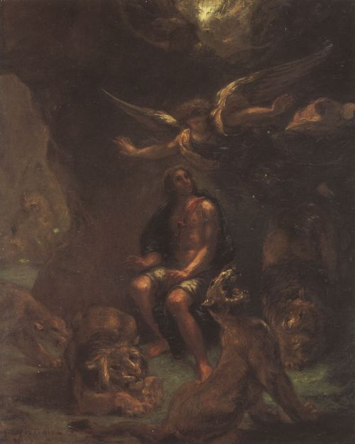 Delacroix, Eugne Ferdinand Victor: Daniel in der Lwengrube