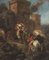 Delacroix, Eugène Ferdinand Victor: Die Entführung der Rebecca