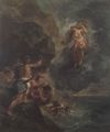Delacroix, Eugne Ferdinand Victor: Winter: Juno und Aeolus