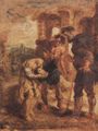 Delacroix, Eugène Ferdinand Victor: Das Wunder des heiligen Justus von Beauvais