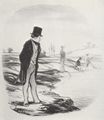 Daumier, Honoré: Wie können sie es nur lustig finden so dazustehen…