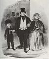 Daumier, Honor: Ein junger Mann, der die Hoffnung und der Stolz der Familie Badinguet ist !